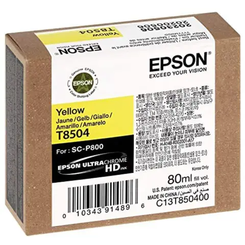 Tusz Epson SureColor  do  SPC-P800  | 80 ml | yellow